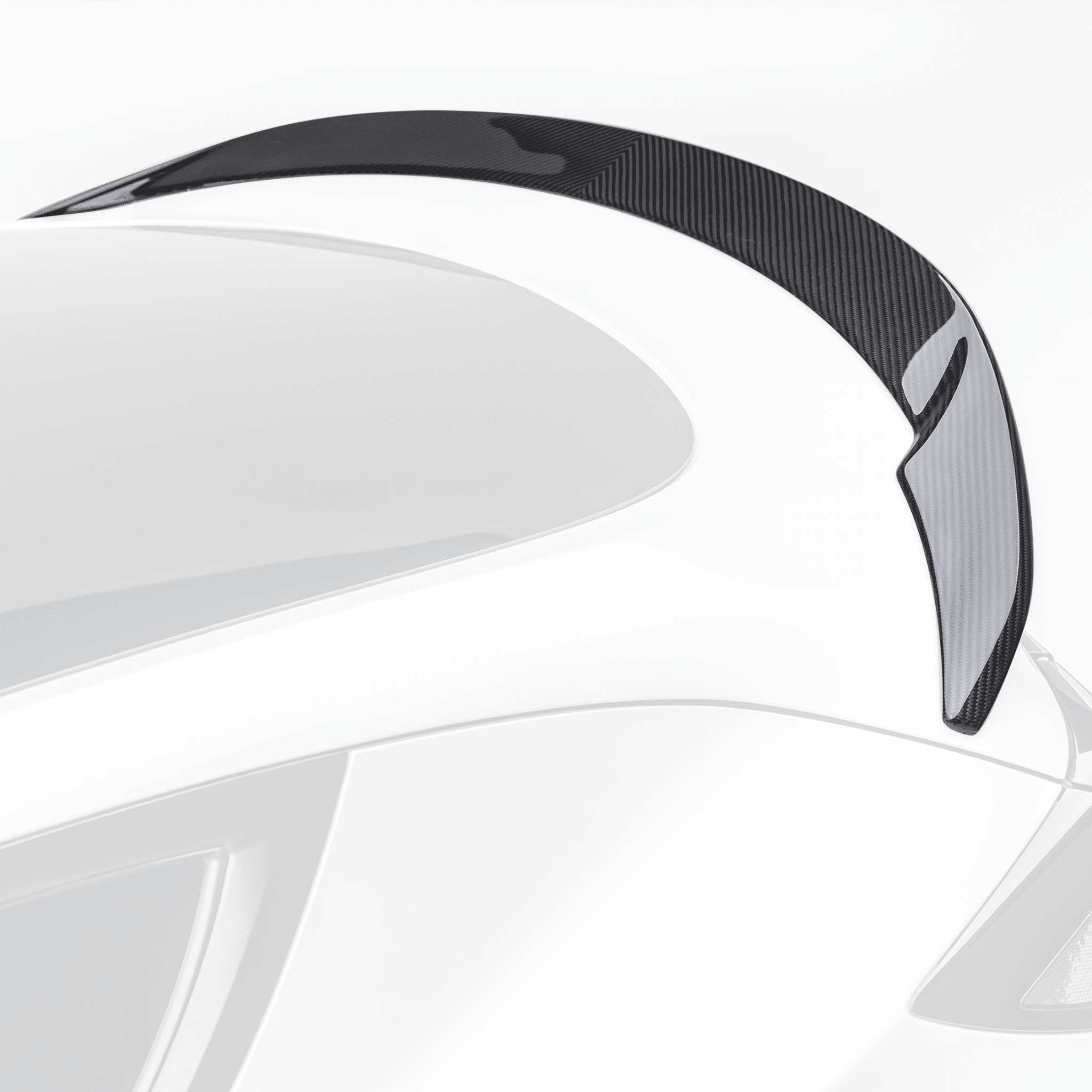 Tesla Model Y Aero Decklid Spoiler by Vorsteiner - AUTOID® - Rear Spoilers - Vorsteiner