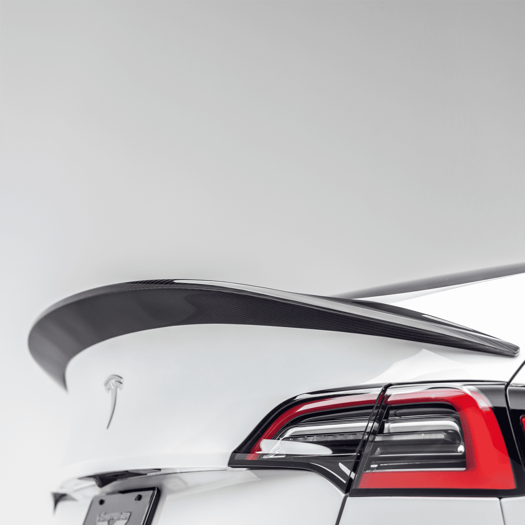 Tesla Model Y Aero Decklid Spoiler by Vorsteiner - AUTOID® - Rear Spoilers - Vorsteiner