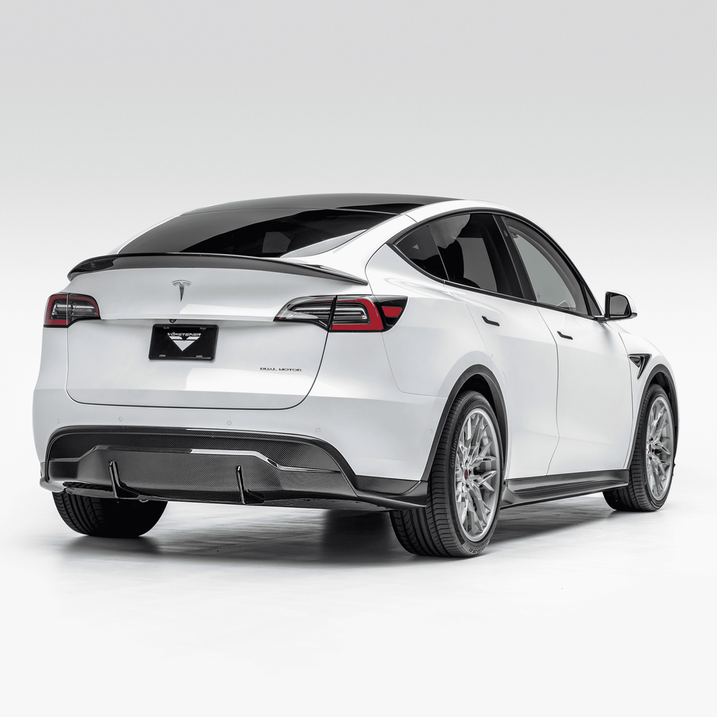 Tesla Model Y Aero Decklid Spoiler by Vorsteiner - AUTOID® - Rear Spoilers - Vorsteiner