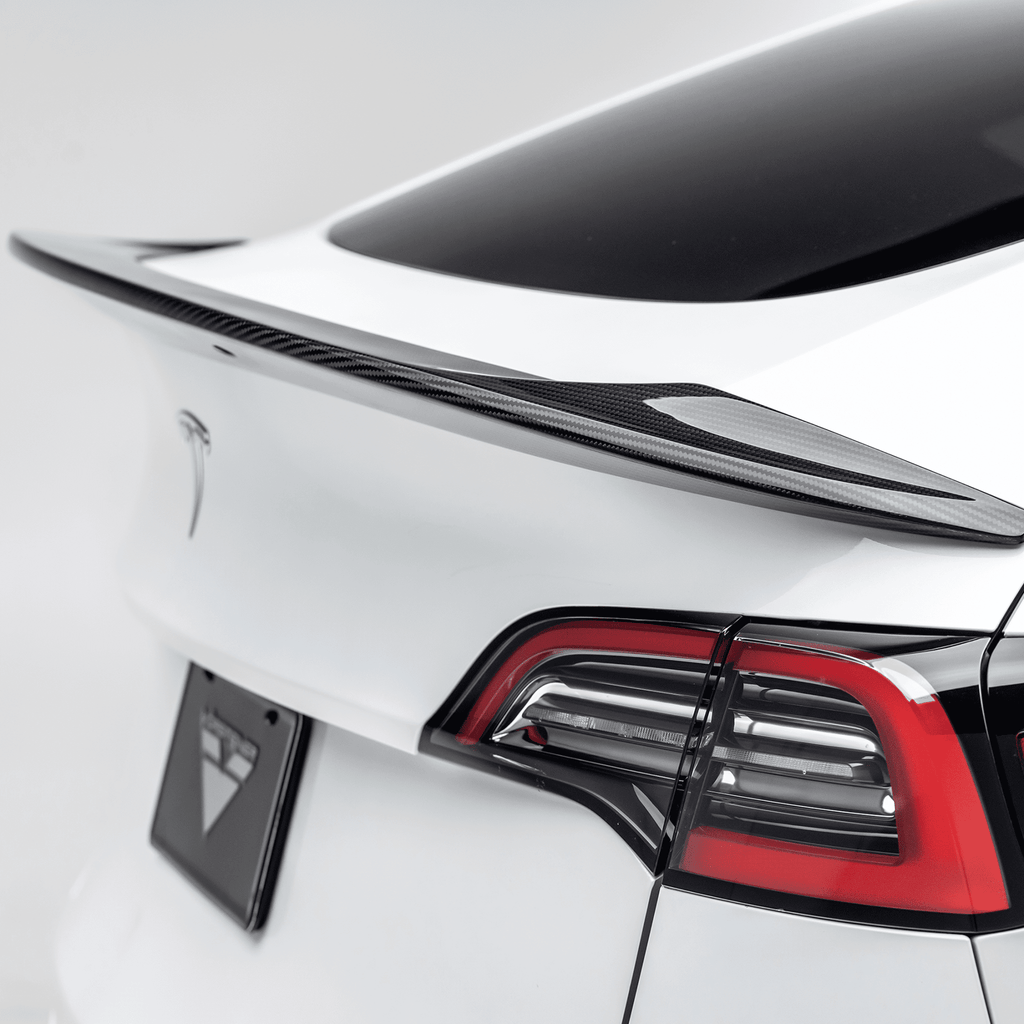 Tesla Model Y Aero Decklid Spoiler by Vorsteiner - AUTOID® - Rear Spoilers - Vorsteiner