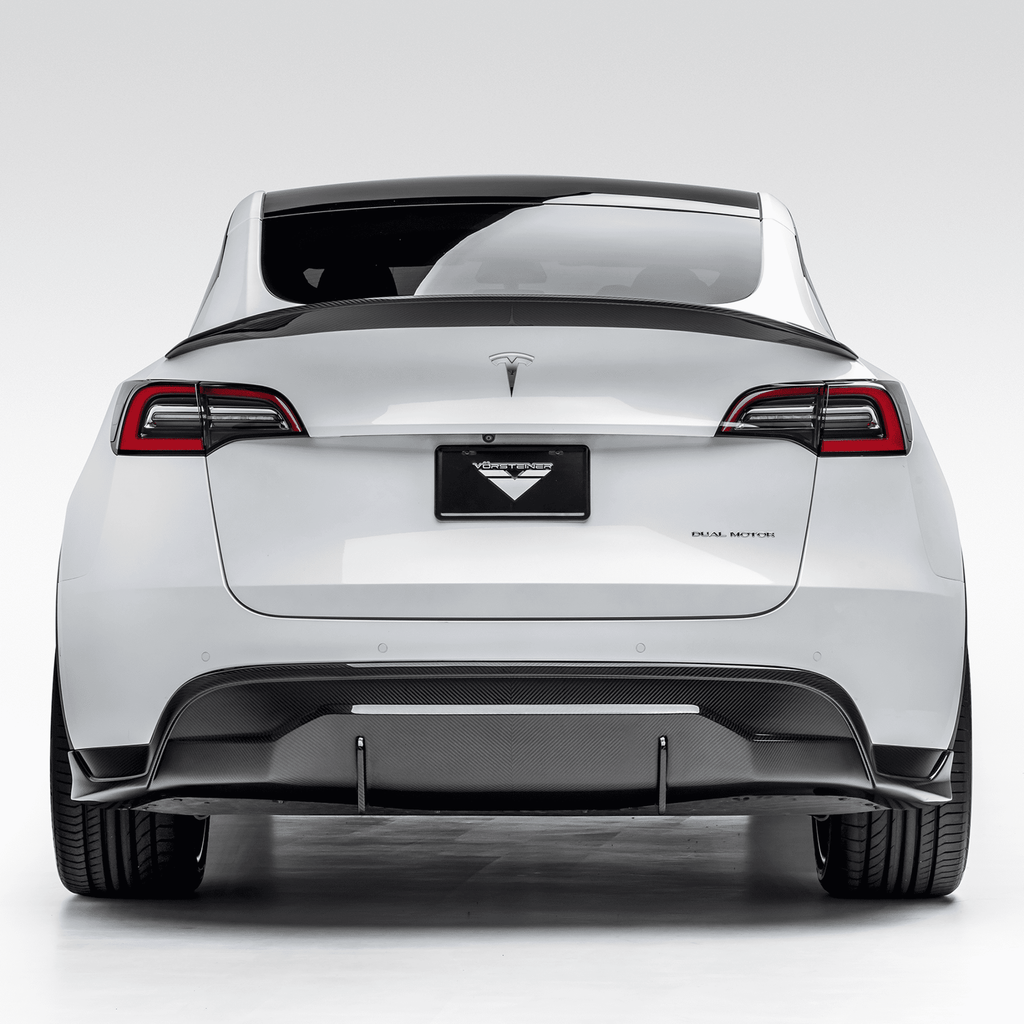Tesla Model Y Aero Decklid Spoiler by Vorsteiner - AUTOID® - Rear Spoilers - Vorsteiner