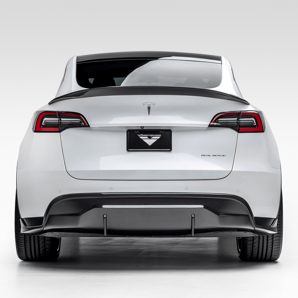Tesla Model Y Aero Rear Diffuser by Vorsteiner - AUTOID - Rear Diffusers - Vorsteiner
