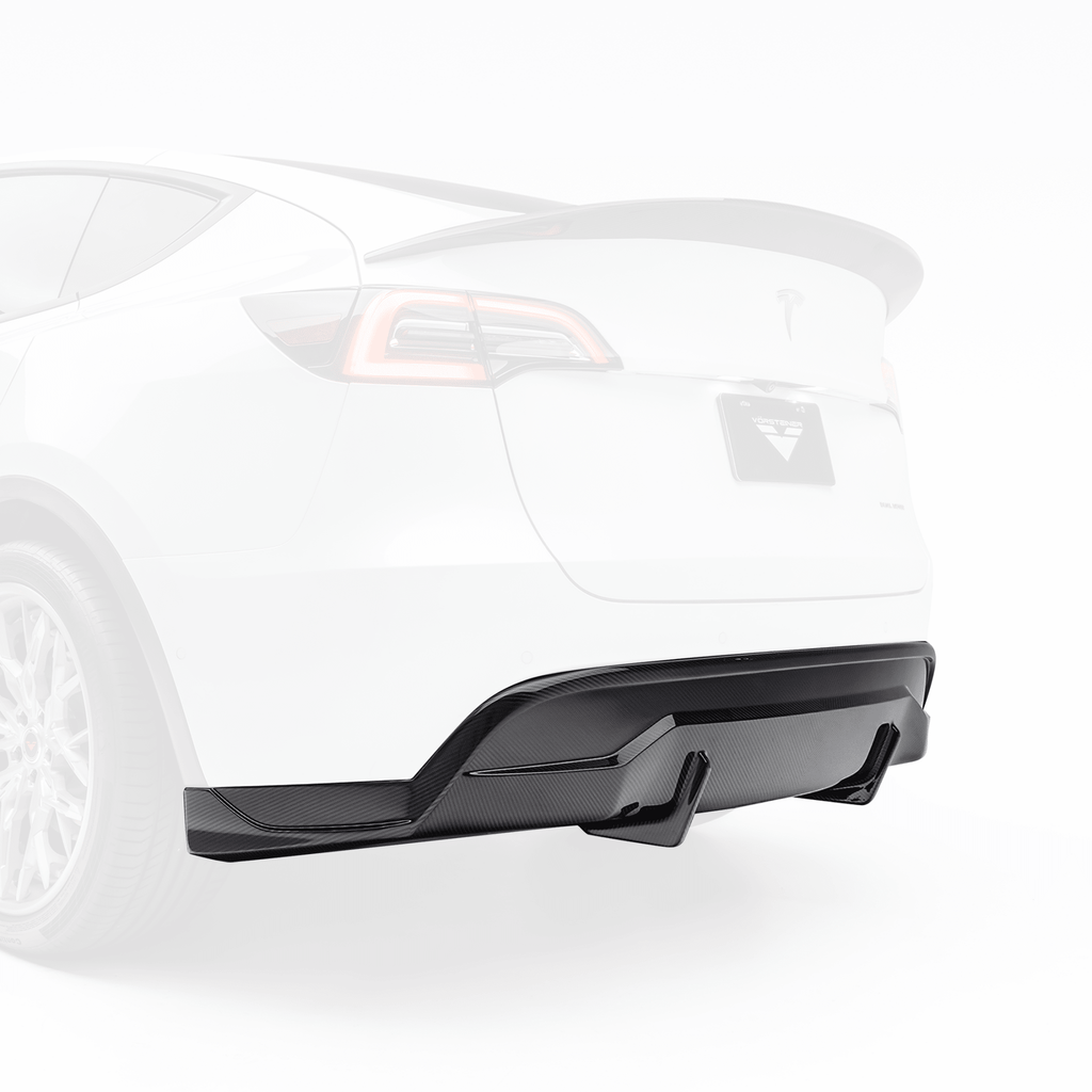 Tesla Model Y Aero Rear Diffuser by Vorsteiner - AUTOID® - Rear Diffusers - Vorsteiner