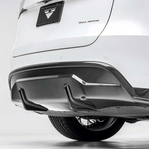 Tesla Model Y Aero Rear Diffuser by Vorsteiner - AUTOID® - Rear Diffusers - Vorsteiner