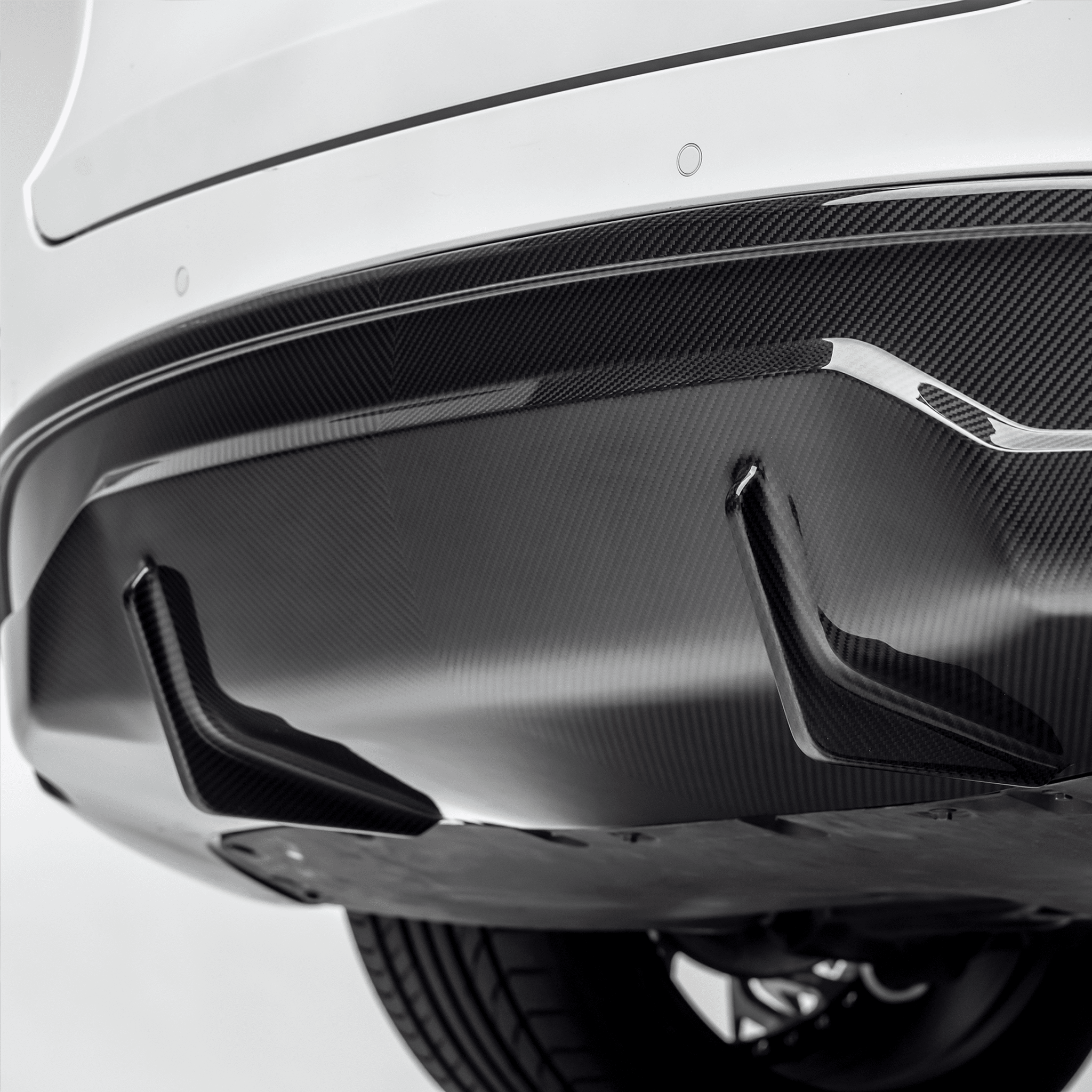 Tesla Model Y Aero Rear Diffuser by Vorsteiner - AUTOID® - Rear Diffusers - Vorsteiner