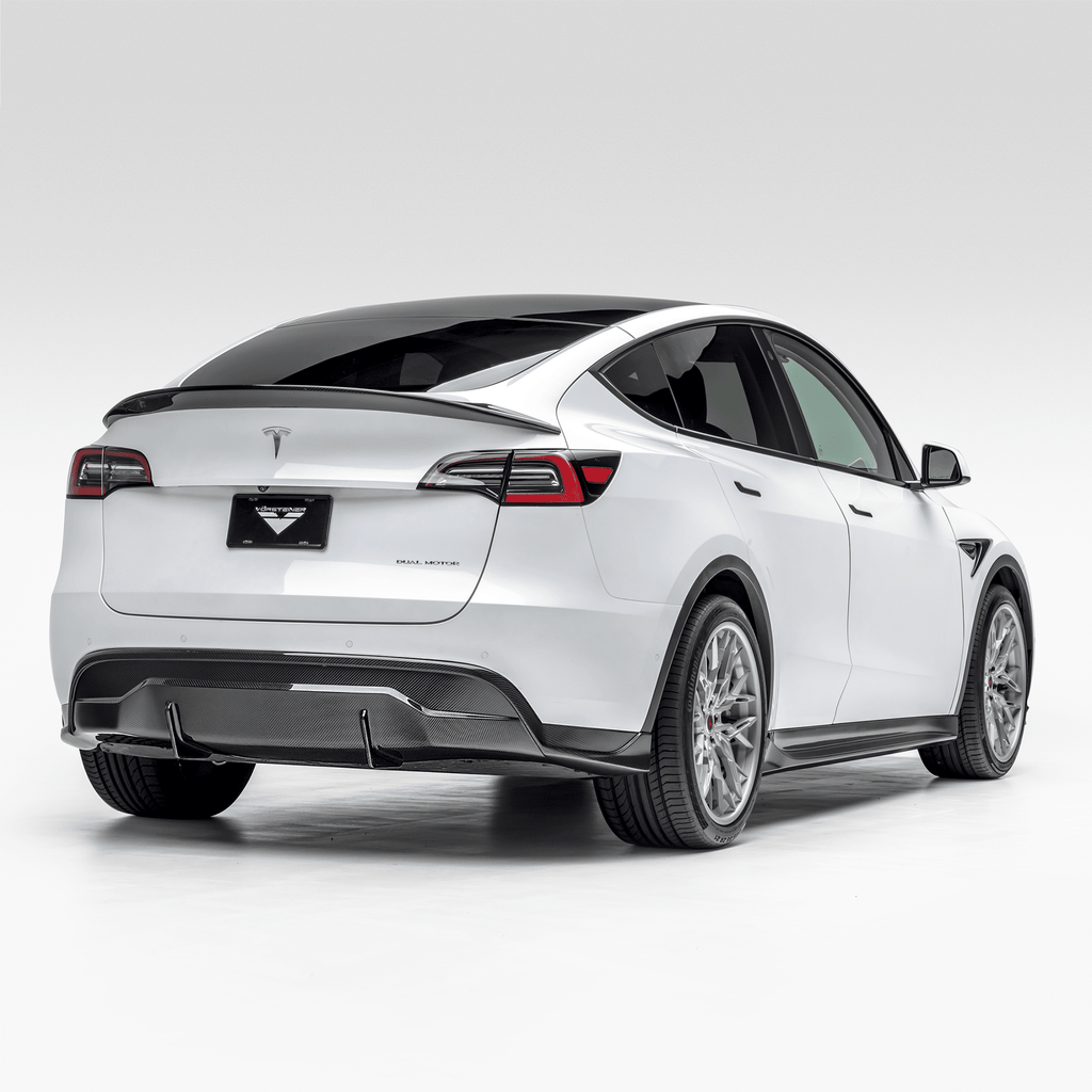 Tesla Model Y Aero Rear Diffuser by Vorsteiner - AUTOID® - Rear Diffusers - Vorsteiner