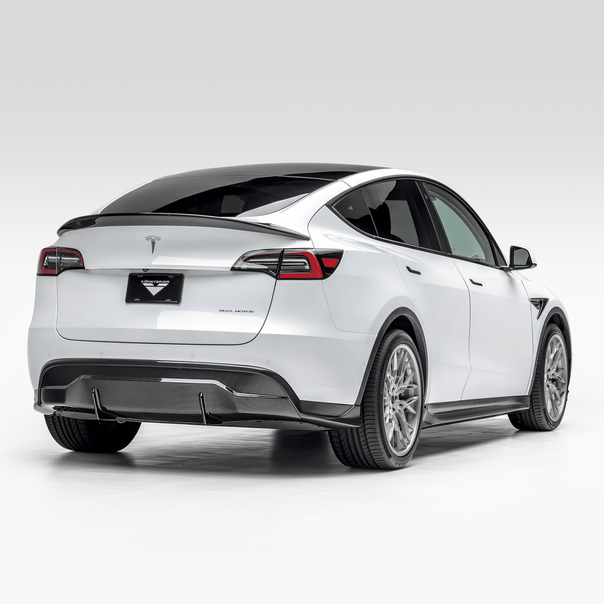 Tesla Model Y Aero Rear Diffuser by Vorsteiner - AUTOID® - Rear Diffusers - Vorsteiner