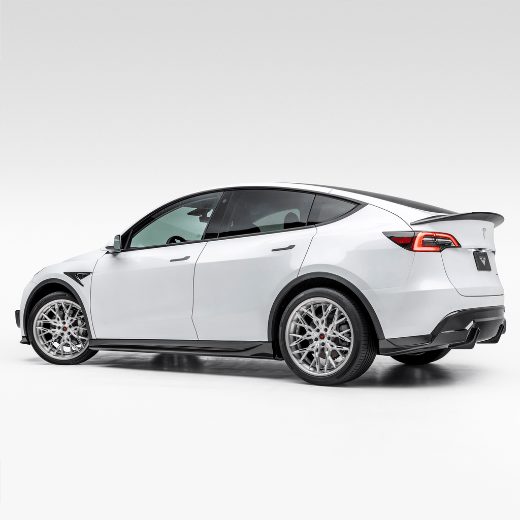 Tesla Model Y Aero Side Skirts by Vorsteiner - AUTOID - Side Skirts & Winglets - Vorsteiner
