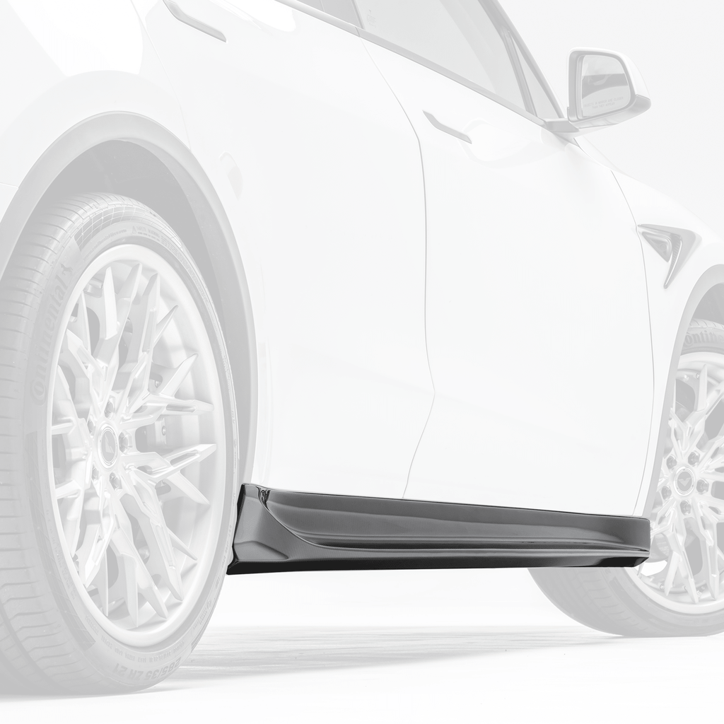 Tesla Model Y Aero Side Skirts by Vorsteiner - AUTOID® - Side Skirts & Winglets - Vorsteiner