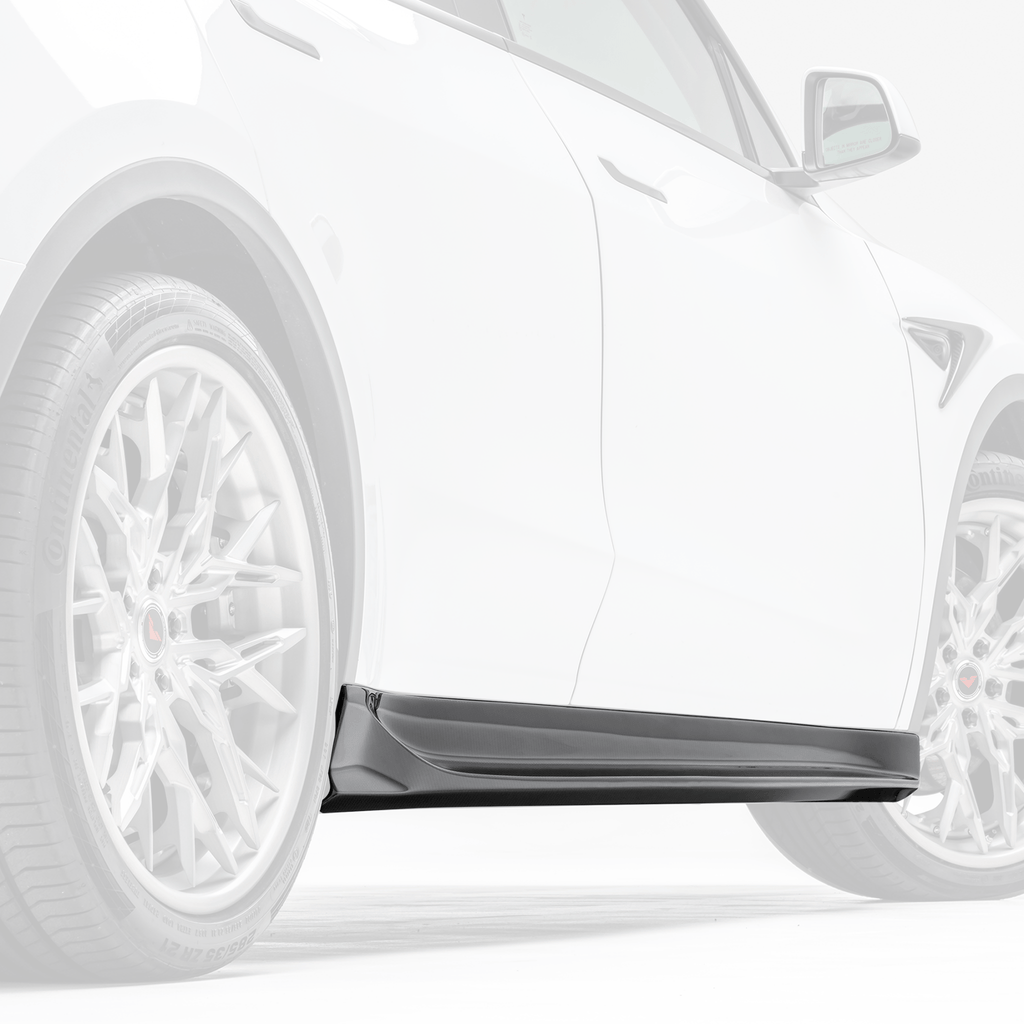Tesla Model Y Aero Side Skirts by Vorsteiner - AUTOID - Side Skirts & Winglets - Vorsteiner