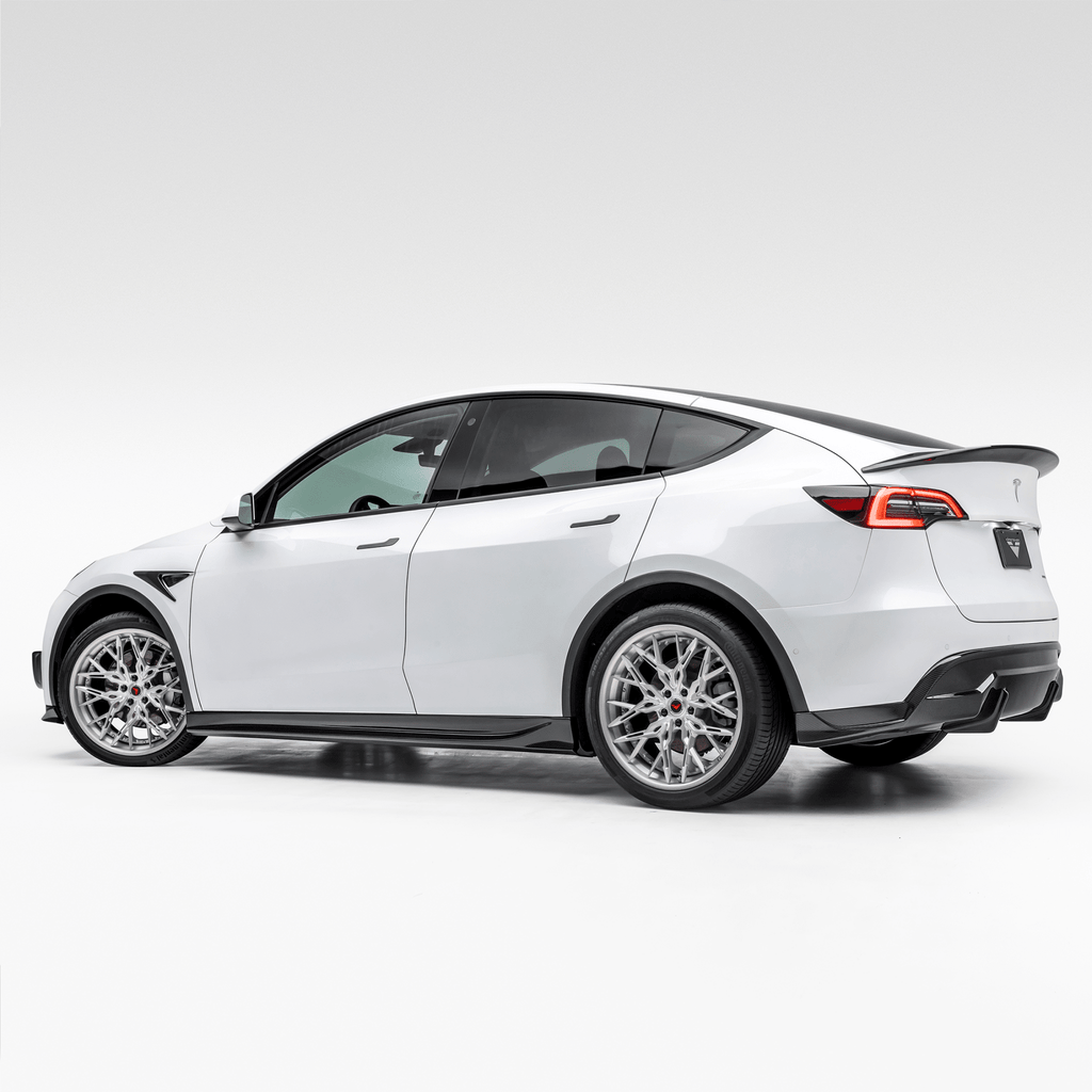 Tesla Model Y Aero Side Skirts by Vorsteiner - AUTOID® - Side Skirts & Winglets - Vorsteiner