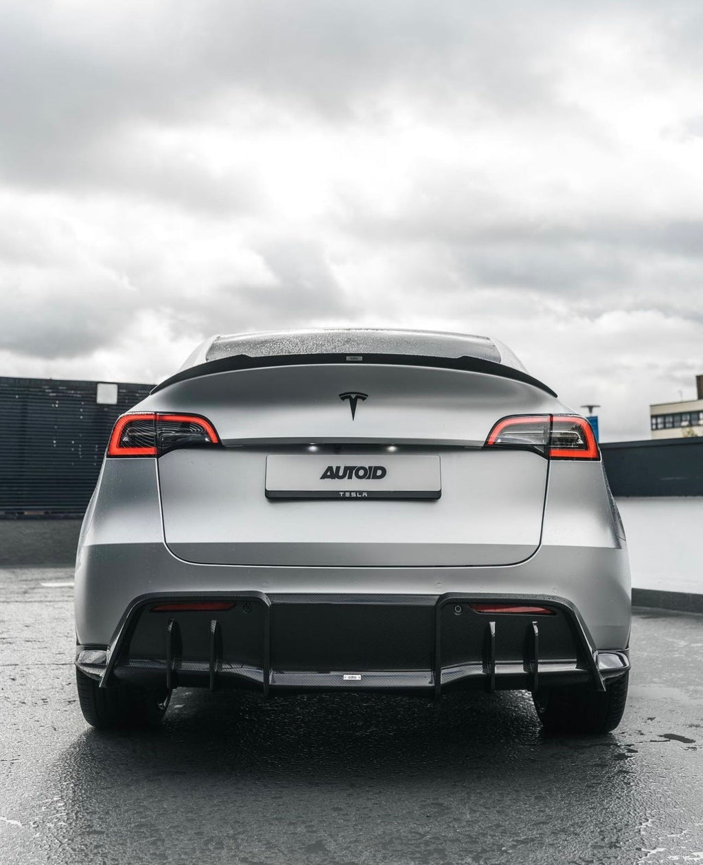 Tesla Model Y Pre-Preg Carbon Fibre Rear Diffuser by Adro (2020+) - AUTOID® - Rear Diffusers - Adro