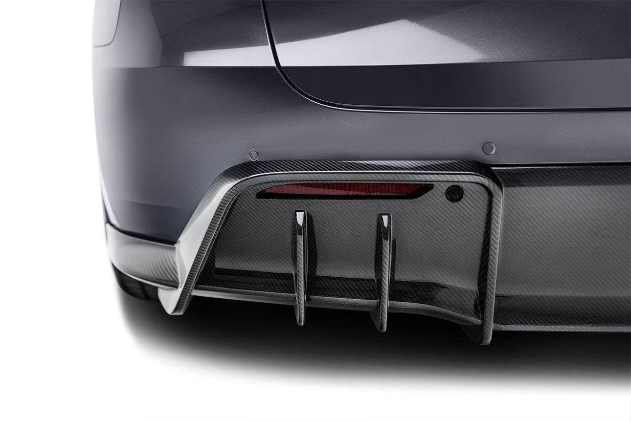 Tesla Model Y Pre-Preg Carbon Fibre Rear Diffuser by Adro (2020+) - AUTOID® - Rear Diffusers - Adro