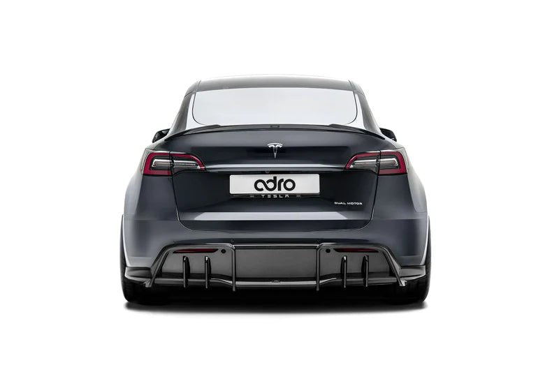 Tesla Model Y Pre - Preg Carbon Fibre Rear Spoiler by Adro (2020+) - AUTOID - Rear Spoilers - Adro