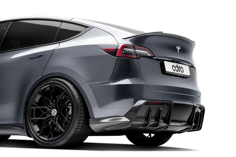 Tesla Model Y Pre-Preg Carbon Fibre Rear Spoiler by Adro (2020+) - AUTOID® - Rear Spoilers - Adro