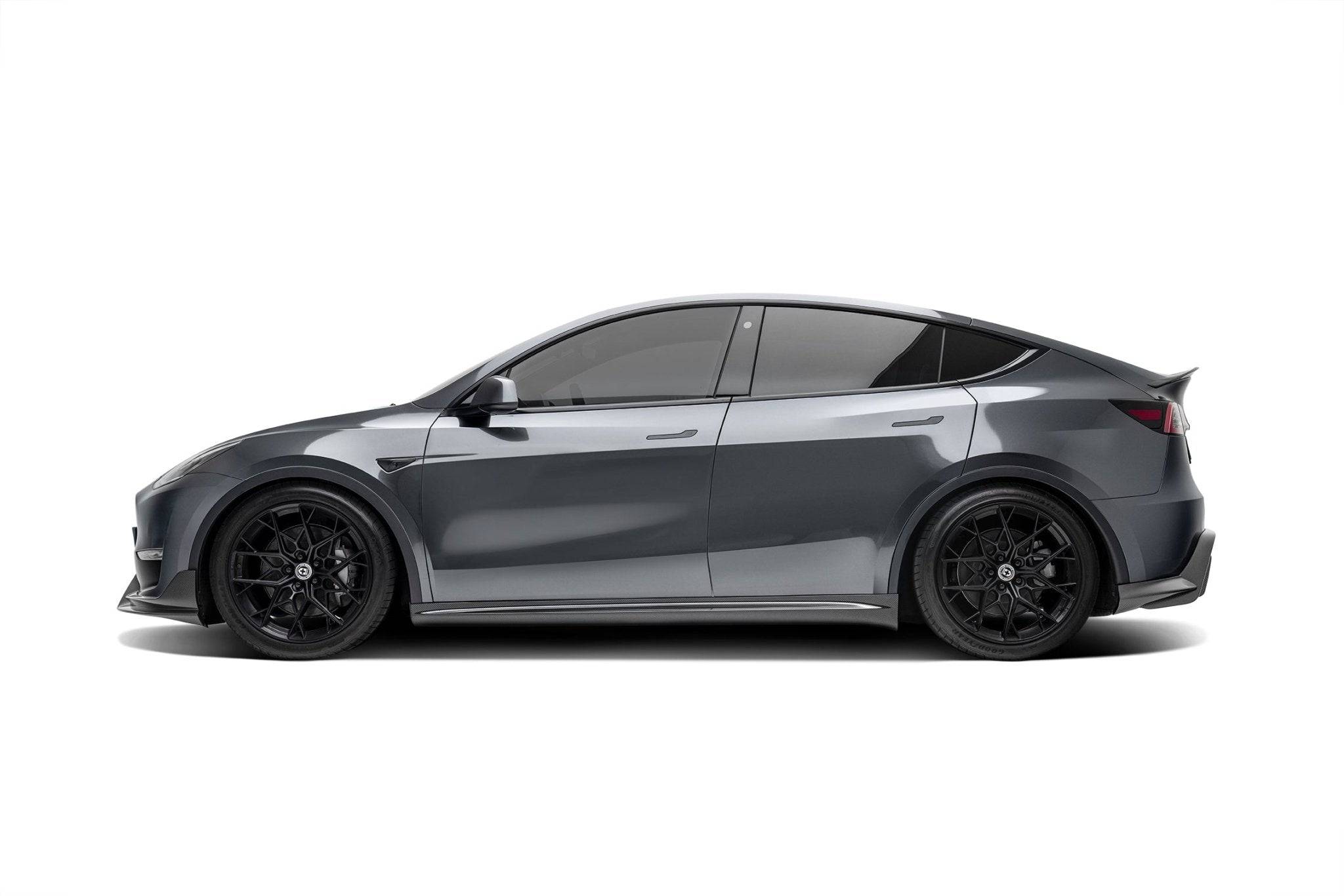 Tesla Model Y Pre - Preg Carbon Fibre Side Skirts by Adro (2020+) - AUTOID - Side Skirts & Winglets - Adro