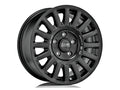 OZ Racing Rally Raid Alloy Wheel - Matt Black + Silver Lettering