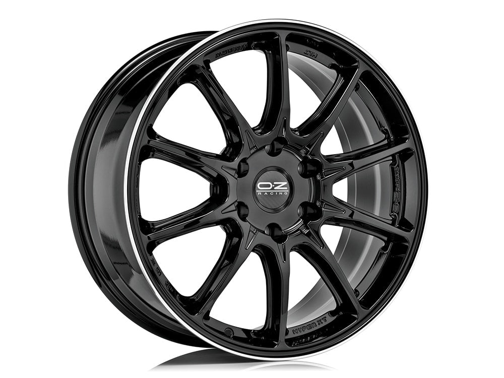 OZ Racing HyperXT HLT Offroad Alloy Wheel - Gloss Black Diamond Lip