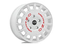 OZ Racing Rally Racing Van Alloy Wheel - Race White + Red Lettering