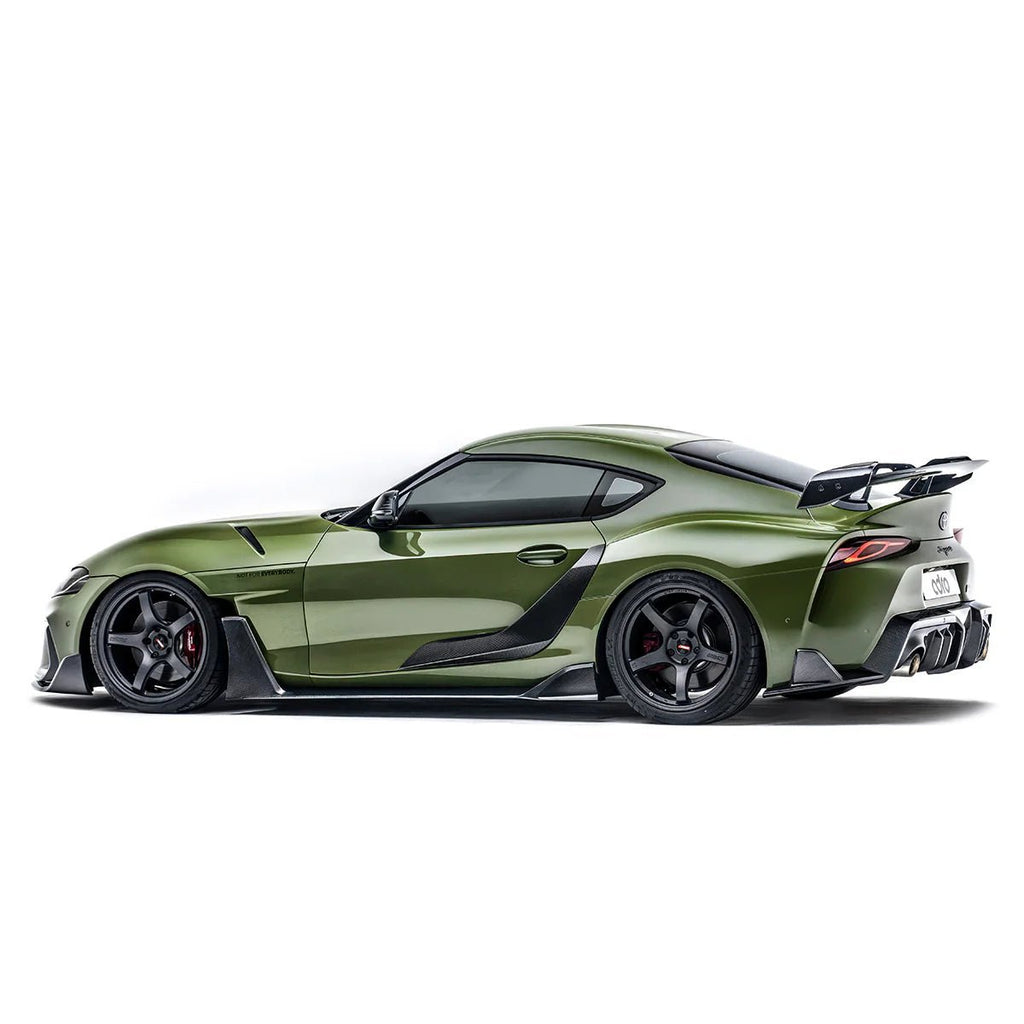 Toyota GR Supra A90 Mk5 Carbon Fibre Door Garnish Trims by Adro (2019+) - AUTOID® - Side Skirts & Winglets - Adro