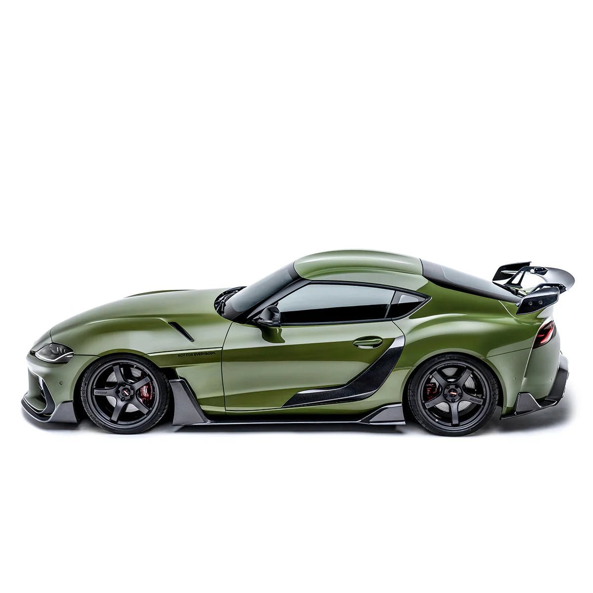 Toyota GR Supra A90 Mk5 Carbon Fibre Door Garnish Trims by Adro (2019+) - AUTOID® - Side Skirts & Winglets - Adro