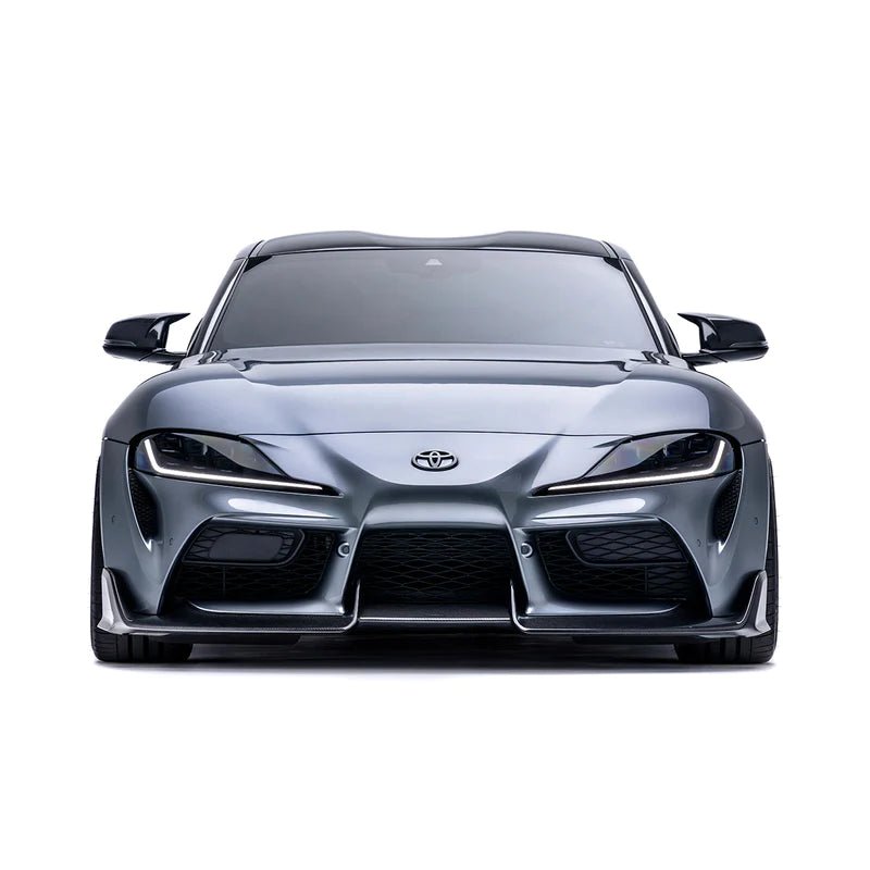 Toyota GR Supra A90 Mk5 Carbon Fibre Front Splitter by Adro (2019+) - AUTOID - Front Lips & Splitters - Adro