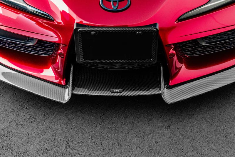 Toyota GR Supra A90 Mk5 Carbon Fibre Front Splitter by Adro (2019+) - AUTOID - Front Lips & Splitters - Adro