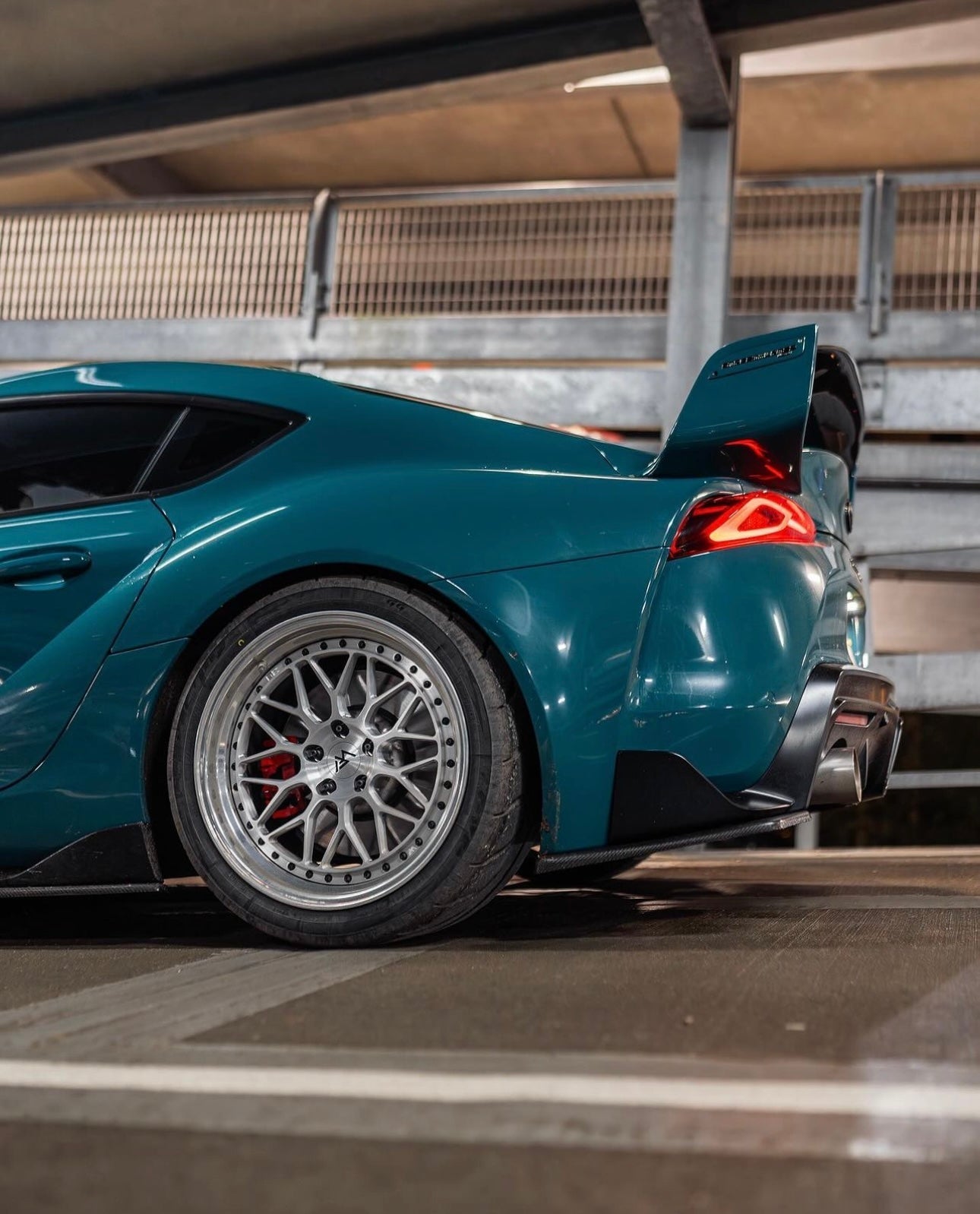 Toyota GR Supra A90 Mk5 Carbon Fibre Front Splitter by Adro (2019+) - AUTOID® - Front Lips & Splitters - Adro
