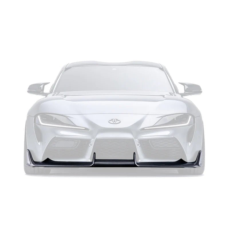 Toyota GR Supra A90 Mk5 Carbon Fibre Front Splitter by Adro (2019+) - AUTOID® - Front Lips & Splitters - Adro