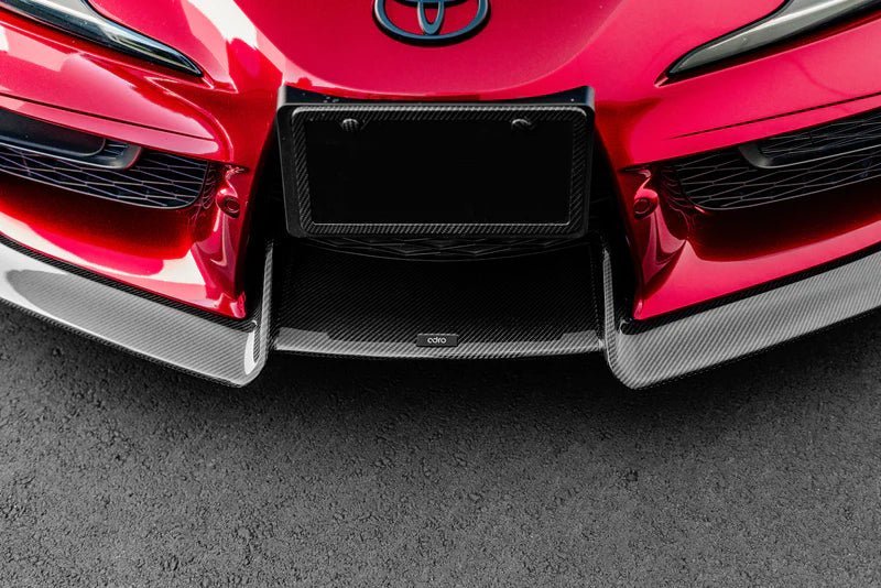 Toyota GR Supra A90 Mk5 Carbon Fibre Front Splitter by Adro (2019+) - AUTOID® - Front Lips & Splitters - Adro
