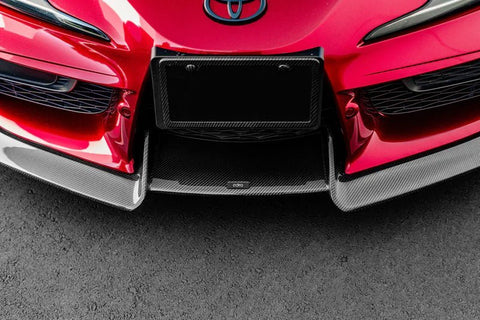 Toyota GR Supra A90 Mk5 Carbon Fibre Front Splitter by Adro (2019+) - AUTOID® - Front Lips & Splitters - Adro