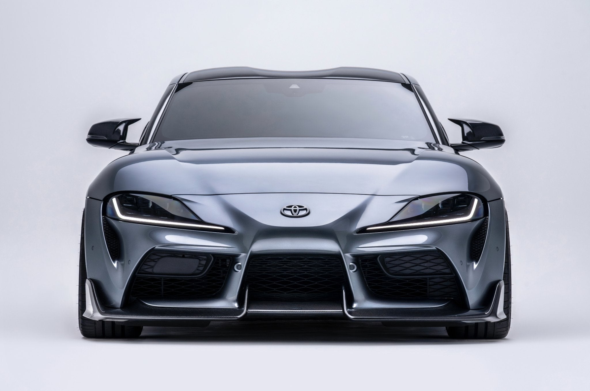 Toyota GR Supra A90 Mk5 Carbon Fibre Front Splitter by Adro (2019+) - AUTOID® - Front Lips & Splitters - Adro