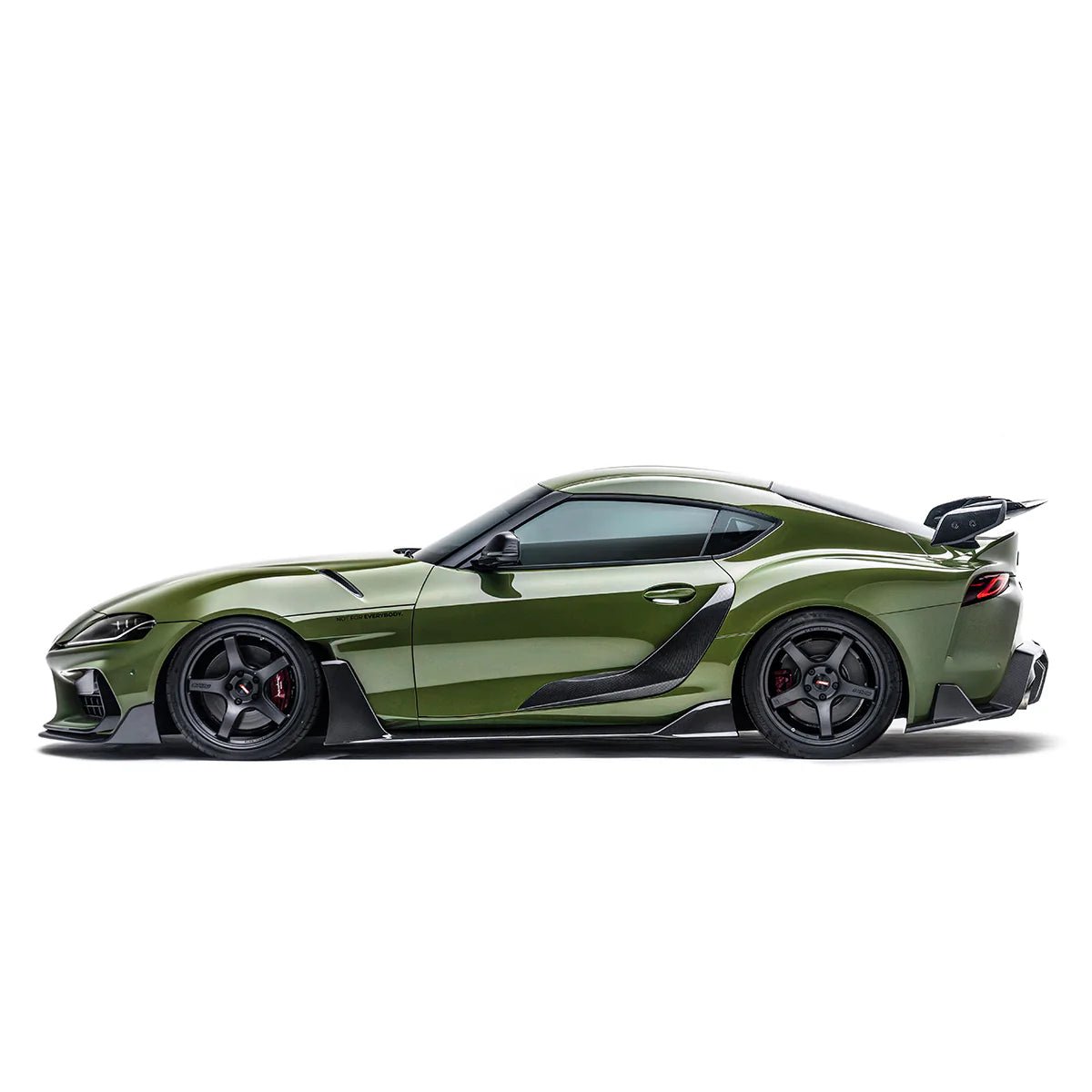 Toyota GR Supra A90 Mk5 Carbon Fibre Integrated Fender Panel Side Skirts V2 by Adro (2019+) - AUTOID - Side Skirts & Winglets - Adro