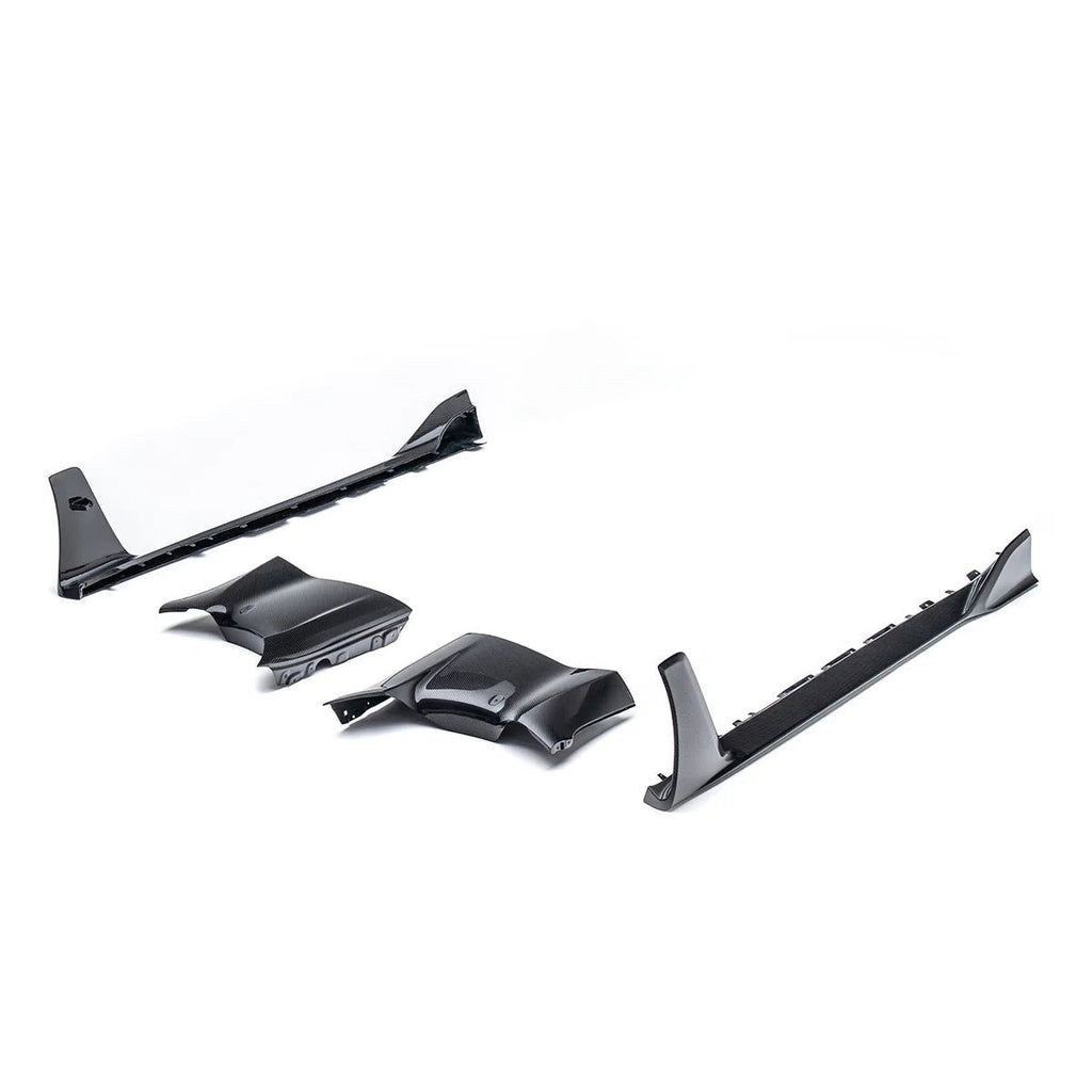 Toyota GR Supra A90 Mk5 Carbon Fibre Integrated Fender Panel Side Skirts V2 by Adro (2019+) - AUTOID® - Side Skirts & Winglets - Adro