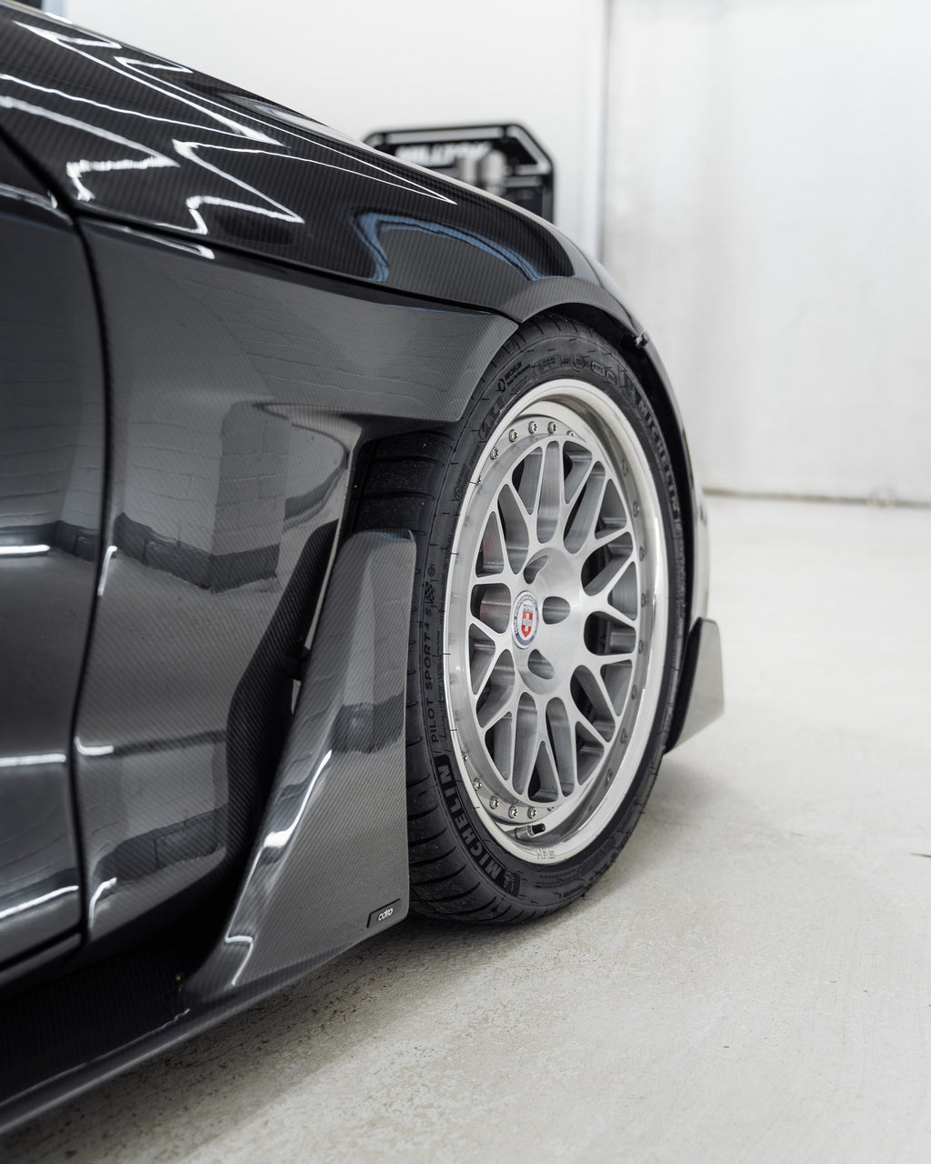 Toyota GR Supra A90 Mk5 Carbon Fibre Integrated Fender Panel Side Skirts V2 by Adro (2019+) - AUTOID® - Side Skirts & Winglets - Adro