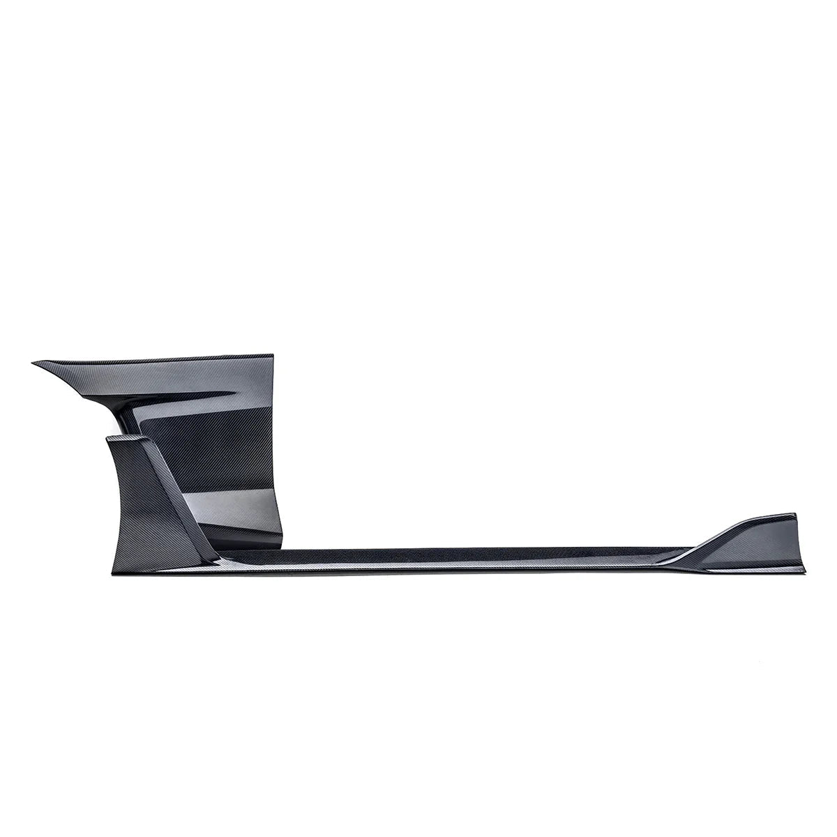 Toyota GR Supra A90 Mk5 Carbon Fibre Integrated Fender Panel Side Skirts V2 by Adro (2019+) - AUTOID® - Side Skirts & Winglets - Adro
