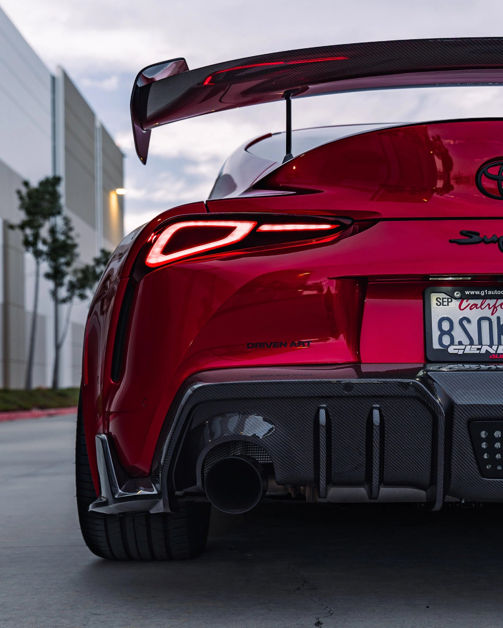 Toyota GR Supra A90 Mk5 Carbon Fibre Rear Diffuser by Adro (2019+) - AUTOID - Rear Diffusers - Adro