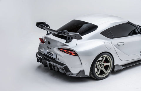 Toyota GR Supra A90 Mk5 Carbon Fibre Rear Diffuser by Adro (2019+) - AUTOID® - Rear Diffusers - Adro