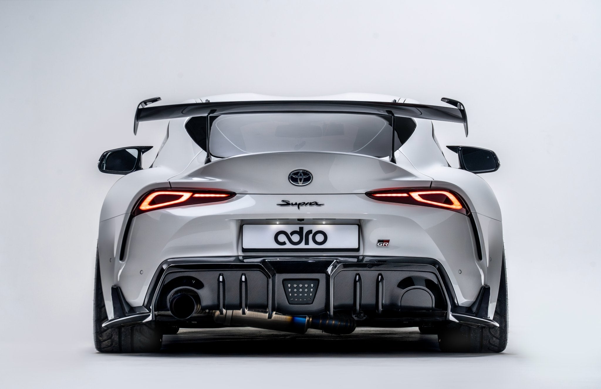 Toyota GR Supra A90 Mk5 Carbon Fibre Rear Diffuser by Adro (2019+) - AUTOID® - Rear Diffusers - Adro