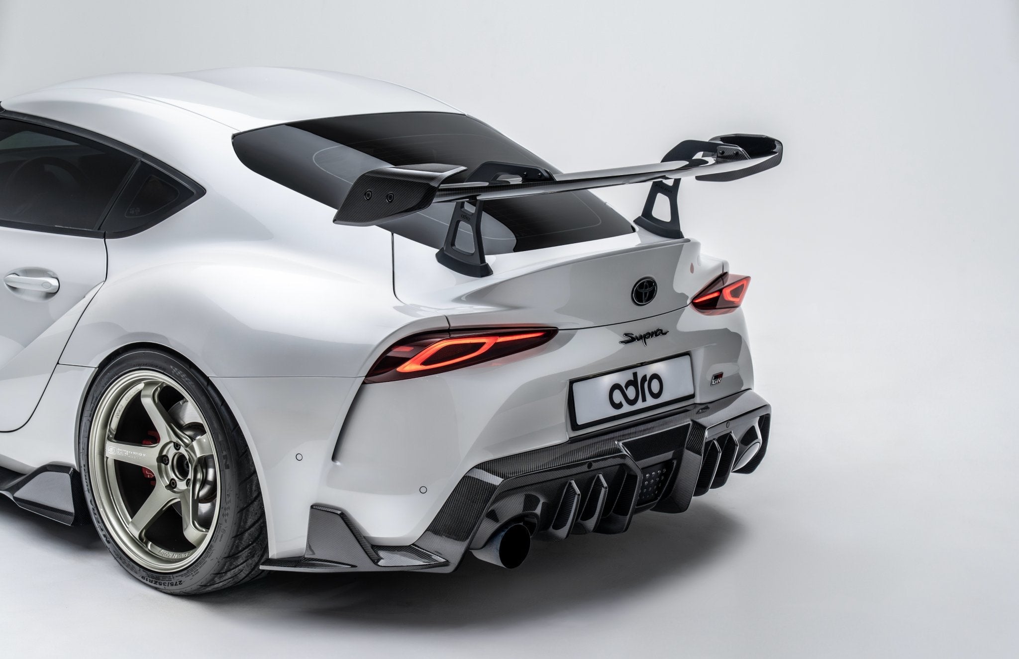 Toyota GR Supra A90 Mk5 Carbon Fibre Rear Diffuser by Adro (2019+) - AUTOID® - Rear Diffusers - Adro