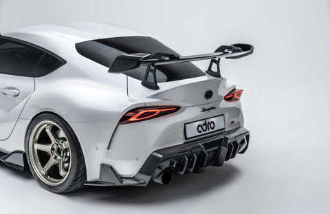 Toyota GR Supra A90 Mk5 Carbon Fibre Rear Diffuser by Adro (2019+) - AUTOID® - Rear Diffusers - Adro