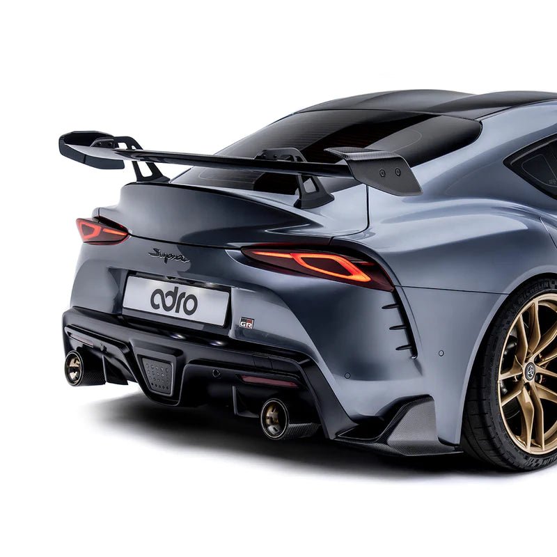 Toyota GR Supra A90 Mk5 Carbon Fibre Rear Winglets by Adro (2019+) - AUTOID - Side Skirts & Winglets - Adro