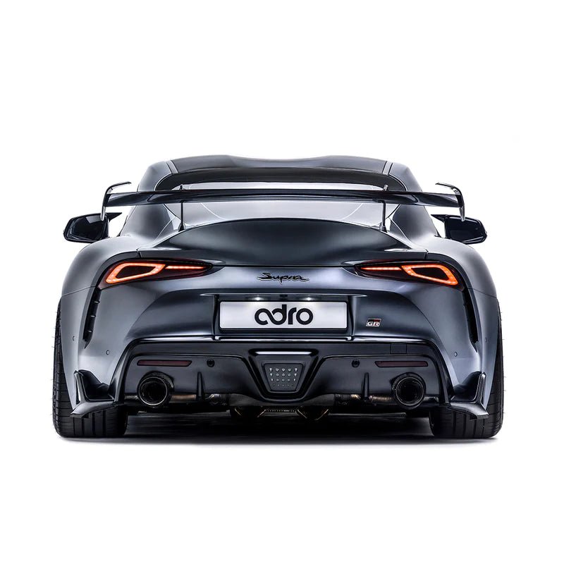 Toyota GR Supra A90 Mk5 Carbon Fibre Rear Winglets by Adro (2019+) - AUTOID - Side Skirts & Winglets - Adro