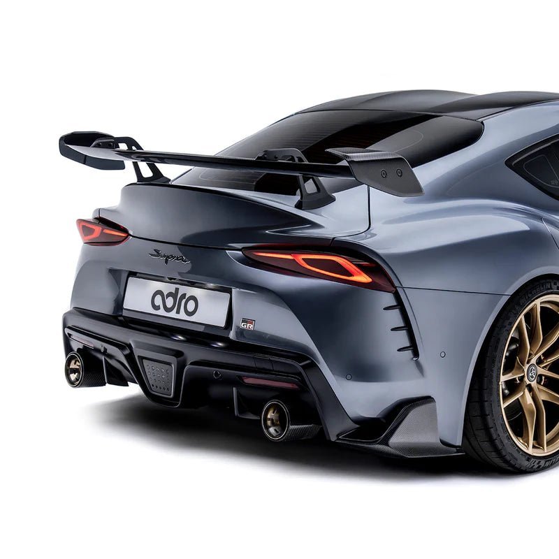 Toyota GR Supra A90 Mk5 Carbon Fibre Rear Winglets by Adro (2019+) - AUTOID® - Side Skirts & Winglets - Adro
