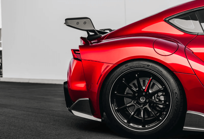Toyota GR Supra A90 Mk5 Carbon Fibre Rear Winglets by Adro (2019+) - AUTOID® - Side Skirts & Winglets - Adro