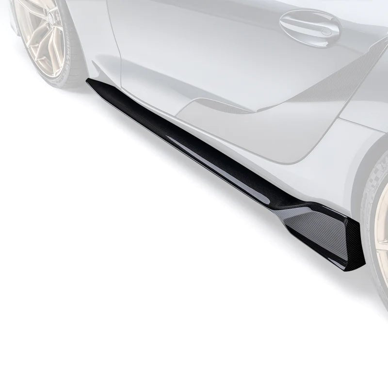 Toyota GR Supra A90 Mk5 Carbon Fibre Side Skirts by Adro (2019+) - AUTOID® - Side Skirts & Winglets - Adro