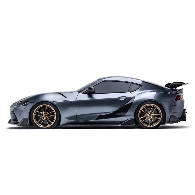 Toyota GR Supra A90 Mk5 Carbon Fibre Side Skirts by Adro (2019+) - AUTOID® - Side Skirts & Winglets - Adro