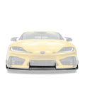 Toyota GR Supra A90 Mk5 Carbon Fibre V2 Front Splitter for ADRO Front Bumper - AUTOID® - Front Lips & Splitters - Adro