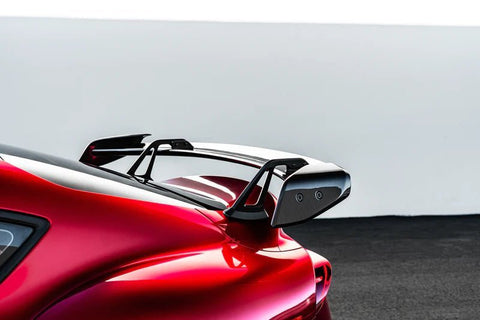 Toyota GR Supra A90 Mk5 Pre-Preg Carbon Fibre Swan Neck AT-R2 Rear Wing by Adro (2019+) - AUTOID® - Rear Wings - Adro