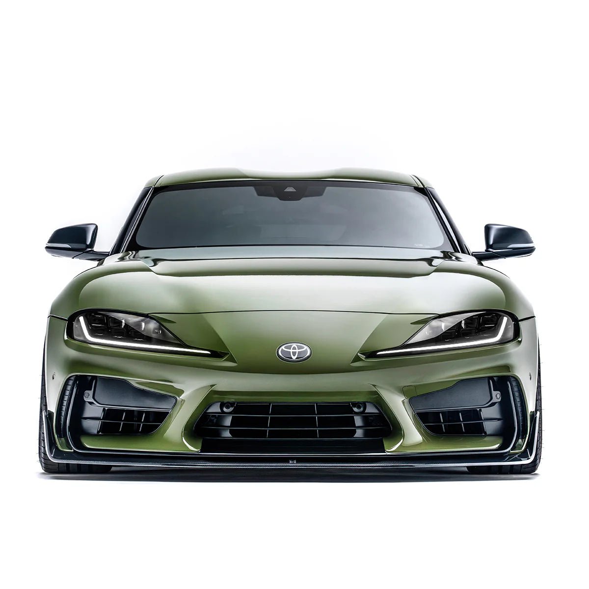 Toyota GR Supra A90 Mk5 Replacement Front Bumper & Splitter by Adro (2019+) - AUTOID - Front & Rear Bumpers - Adro